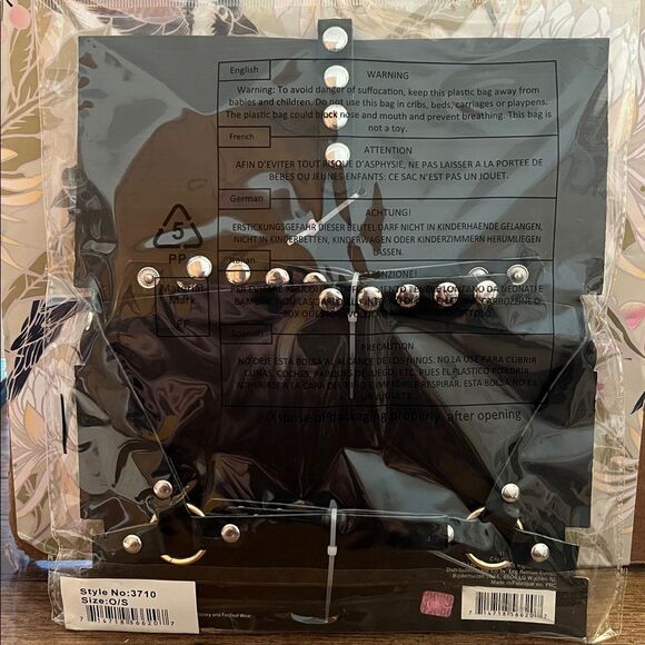 Leg Avenue Black Cat Mask - Picture 2 of 2